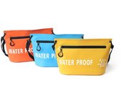 Bolsa impermeable para viajes, mochila, bolsa de lavado, natación, rafting, kayak, río, trekking, flotación, navegación, bolsas de agua. rojo rosa