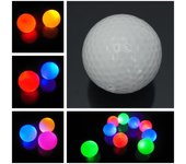 Luz nocturna intermitente con luz fluorescente brillante pelota de golf Golf A
