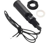 Interruptor de flotador líquido NEGRO para acuarios hidropónicos PP