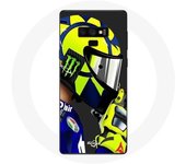 Coque pour Samsung Galaxy Note 9 Valentino Rossi Pilote de vitesse champion du monde Motogp