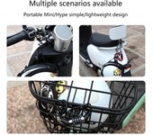 Candado para casco de motocicleta, candado con contraseña y combinación para casco de motocicleta, candado antirrobo para casco de seguridad de motocicleta para tubo de 22-28 mm