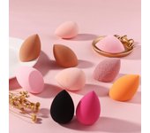 Esponja de maquillaje BEILI para base correctora cosmética con caja herramientas de maquillaje suaves húmedas y secas huevo de belleza with box marrón