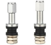 TR48E/TR43E Vástago estilo atornillable Tapa antipolvo Válvula de neumático de automóvil Vástago de válvula de neumático Válvula de neumático de rueda sin cámara TR43E
