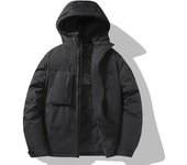 Chaqueta cortavientos de invierno para hombre, parkas para senderismo, impermeables, de grafeno, cálidas, acolchadas de algodón, moda para parejas, parka gruesa para esquí XXXL caqui
