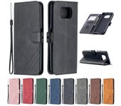 Funda de cuero con tapa para Xiaomi Poco X3 Pro, funda para Xiaomi Mi POCO X3 Pro, funda para teléfono Poco X3 NFC M3 Pro Poco X3 Pro oro rosa