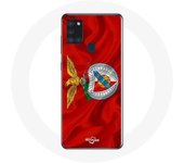 Coque maniacase pour Samsung Galaxy A21S slb benfica fond rouge