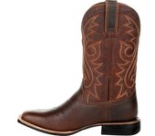 Botas de hombre de media pantorrilla, botas de vaquero estilo western para motocicleta, botas de hombre de otoño para exteriores de cuero sintético, botas de media pantorrilla con diseño retro para hombre 38 negro
