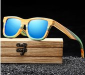 Gafas de sol polarizadas de madera y bambú para hombre y mujer, anteojos de sol unisex de marca de diseñador, de madera, de lujo, Uv400, a la moda