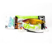 Jackall Metal Jig Flag Trap Leaf 80 gramos Magma Wave HL rojo dorado (9040)