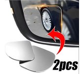 2 espejos retrovisores gran angular para coche, ajustables 360°, HD. 2pcs