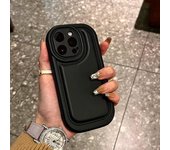 Funda de silicona líquida de lujo para iPhone 11, 12, 13, 14 y 15 Pro Max, a prueba de golpes For iPhone 12Pro