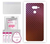apgo skin sticker film foil vinyl for the BACK compatible with LG K50, scratch-resistant, easy to install - Carbon Chameleon CAKA5