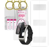 3 protectores de pantalla de hidrogel apgo para Huawei TalkBand B7, película de hidrogel, con capa de posicionamiento de fácil instalación