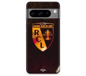 Coque - MANIACASE - Google Pixel 8a Pro - Souple - Silicone - rcl lens orange noir