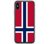 Funda iPhone - Île Bouvet - Drapeau - Souple - Multicolore - Compatible iPhone XS