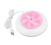 Mini lavadora ultrasónica portátil, lavadora de viaje, limpiador, herramienta de limpieza (Rosado) color rosa
