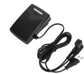 Pedal de control de pie de 220 V con cable de alimentación para máquina de coser 974( Enchufe de la UE)