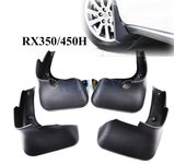 Para LEXUS RX RX270 RX300 RX350 RX450H 2010-2015 guardabarros delantero trasero guardabarros 2014 2013 2012 11 guardabarros negro