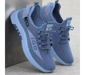 Zapatos de malla transpirables de verano, zapatos para correr para hombres, zapatos casuales para hombres, zapatos para estudiantes, zapatos deportivos casuales para hombres 39 gris