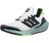 Zapatillas de running Ultra Boost 21 RDY BTE58 Verde Cristal cm [Adidas] COLD. Blanco/Negro/Señal para hombre (S23898) 26.5
