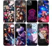 B-36 Jujutsu Kaisen  Black Case for Redmi 10A 10C 12C 13C 9A 9C 9T A3X Note 10 9 9S 10S iPhone 11 12 13 14 15 16 X XS Pro Max Mini 7 8 Plus XR Redmi 12C amarillo pardo