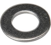 Arandela plana TRUSCO JIS de acero inoxidable M6 x 13 x 20 piezas, paquete pequeño, 6,5 x 1,0 Y817-0006