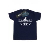 Harry Potter Womens/Ladies Hogwarts First Year Cotton Boyfriend T-Shirt L blanco