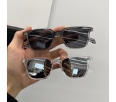 Gafas de sol con montura pequeña y protección UV para hombre y gafas de sol adelgazantes y vibrantes para mujer