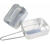 Regatta Great Outdoors Camping Juego de latas para desorden One Size plata