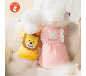 Ropa cálida para mascotas, abrigo con estampado bonito, camisa para perros y gatos pequeños y medianos, chaqueta, traje de invierno para Bulldog Francés y Chihuahua XS