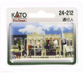 Suministros para dioramas de transeúntes en escala N de KATO 24-212