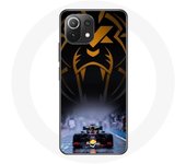 Coque pour Xiaomi Mi 11 Lite Formule 1 Sebastian Vettel Pilote automobile F1 Noir