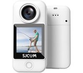 SJCAM C300 Pocket 4K 30FPS Cámara de acción 5G/2.4G WiFi Cámara deportiva Pantallas de control táctil de 1,33 pulgadas blanco