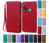 P Smart 2020 Case For Huawei P Smart 2020 Case Flip Leather Wallet Phone Case For Huawei P SMART 2020 Cover Coque Fundas Etui Huawei P Smart 2020 azul cielo
