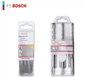 Bosch Broca de martillo SDS Plus Serie SDS 1 Juego de brocas Serie SDS 5 Brocas de martillo perforador con mango redondo redondo de 4 orificios