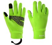 Guantes de ciclismo para niños antideslizantes dedo completo al aire libre guantes de montar en bicicleta pantalla táctil bicicleta L verde