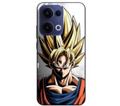 Coque de téléphone - Maniacase - Oppo Reno 13 5G - Silicone - Goku Dragon Ball Z - Souple