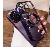 Funda Magnética para Teléfono Para iPhone 15 Pro Max 14 Pro Max Plus Funda Fundas Blandas de Silicona Para iPhone 13 12 14 15 Pro Mini Cubierta Trasera For iphone 15Pro max