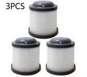 3x para filtro Black & Decker Dustbuster Pivot PV1020L/ PV1200AV PV1420L PV1820L