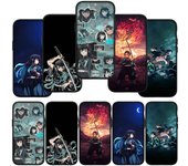 Funda para teléfono Demon Slayer: Muichiro Tokito Tanjirou para iPhone 16, 15, Xiaomi Redmi Note 13, 12, 11 Pro Max, X, 9, 14, XR, Samsung Galaxy S24, S23 Plus, Huawei OPPO for Xiaomi Poco C65 4G techo de