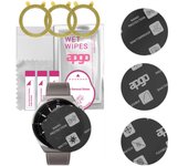 3x apgo MATTE Hybrid protective glass compatible with Huawei Watch GT 3 Pro 46mm, flexible nano glass, great replacement for tempered glass, scratch-r