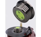 Estabilizador de peso récord 50Hz Nivel de burbuja Detección de velocidad Placa giratoria Estabilizador de disco LP Abrazadera para oro rosa