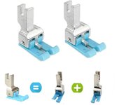 Máquina de coser con prensatelas de doble compensación universal alta y baja CD 1/32