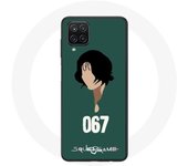 Coque Samsung Galaxy A12 Squid Game Kang Sae Byeok Visage