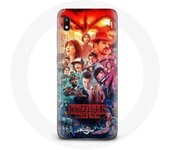 Coque pour Samsung Galaxy A10 Stranger Things Teaser Saison 4 Affiche Personnages Art