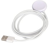 Cargador de reloj para Google Pixel Cable de carga inalámbrico magnético USB portátil para reloj para viajes en casa blanco
