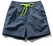 Pantalones cortos de gimnasio de moda para hombres pantalones cortos casuales de cintura elástica de verano ropa de verano M negro