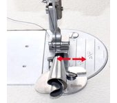 Máquina de coser antigua, tirador de dobladillo de 3mm-10mm, pie de dobladillo enrollado de costura duradero, 2 uds. 5mm-Gold