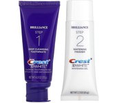 Crest, 3D White, daily whitening 2-step treatment, 1 kit