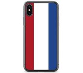 Funda iPhone - Drapeau Pays-Bas - Souple - Multicolor - Compatible iPhone XS - Vertical